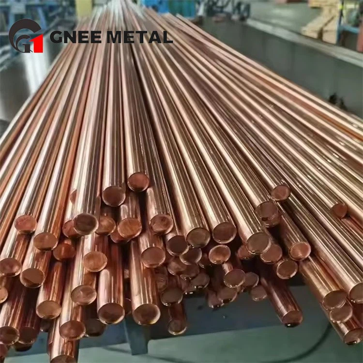 Precision copper rods for machining Precision copper rods for machining