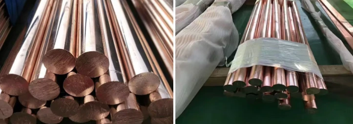 copper threaded rod