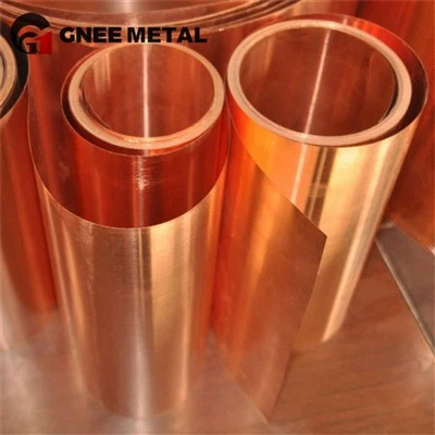 Tira de cobre C11000 para rollos de impresión